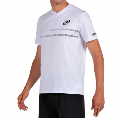 T-shirt Bullpadel Montuno blanche