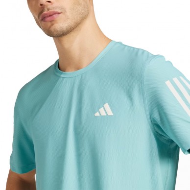 T-shirt Adidas Own The Run menthe