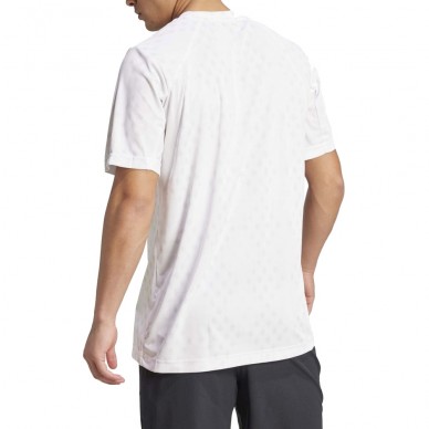 T-shirt Adidas Club Graph blanche grise