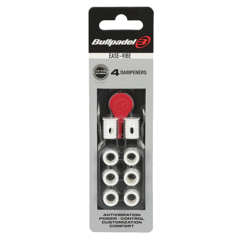 Antivibrateur Bullpadel Ease Vibe blanc