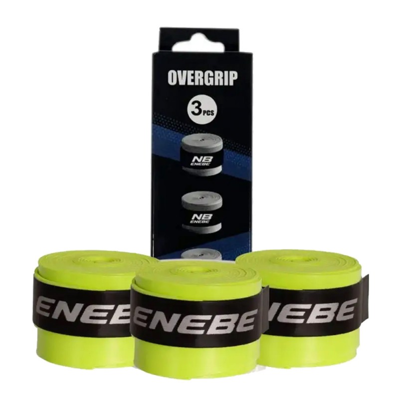 Overgrips Enebe lisses x 3 jaunes