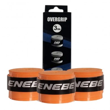 Overgrips Enebe lisses x 3 oranges