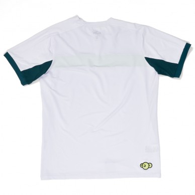 T-shirt Lok Tau blanche verte