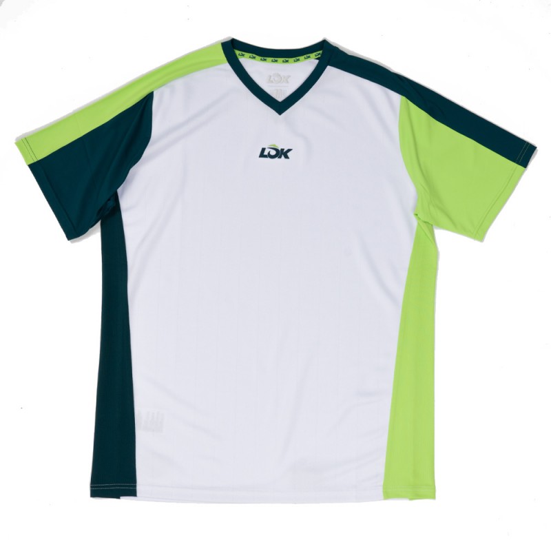 T-shirt Lok Aliama blanc vert