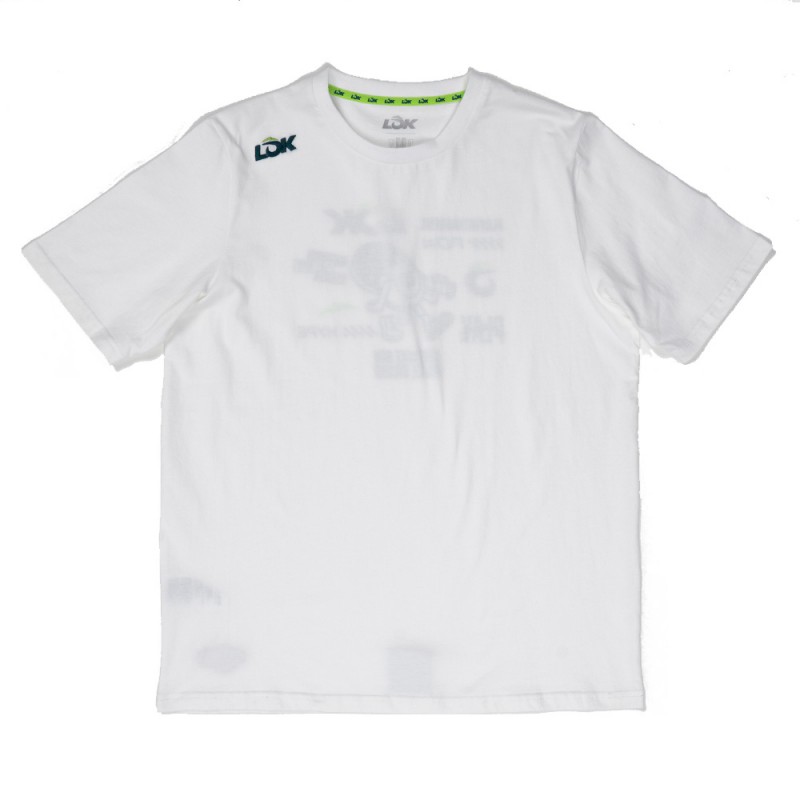 T-shirt Lok Monch blanche