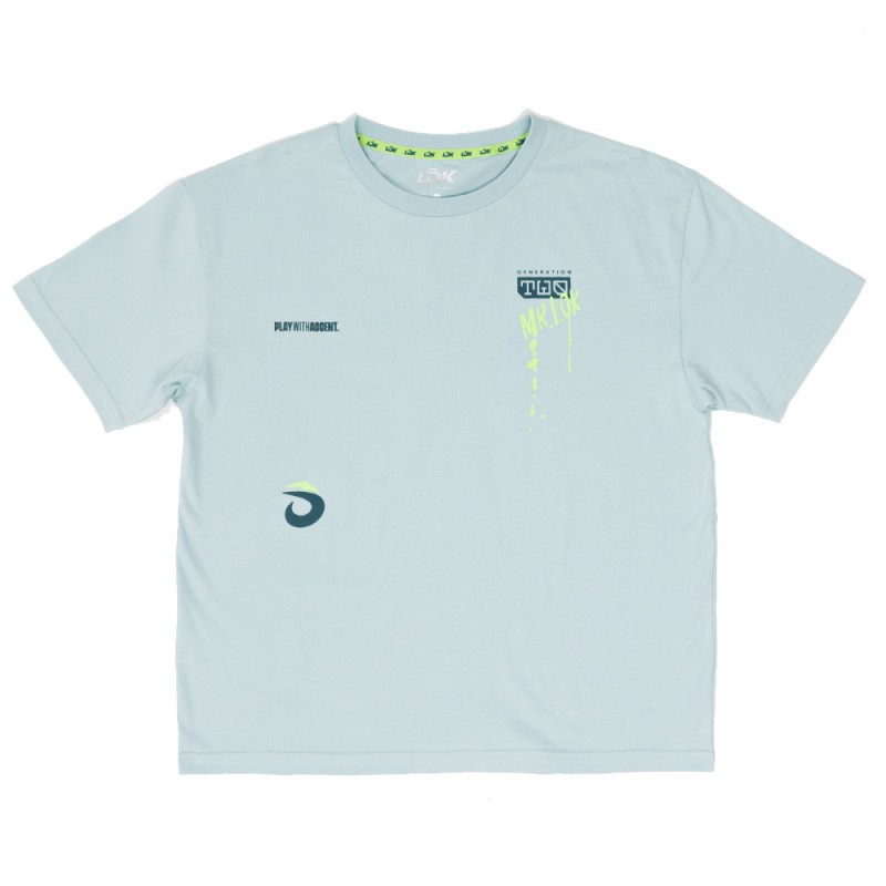 T-shirt Lok Ashur oversize vert menthe