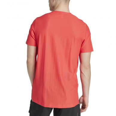 T-shirt Adidas Own The Run rouge