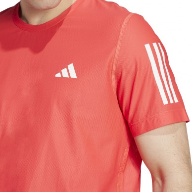 T-shirt Adidas Own The Run rouge