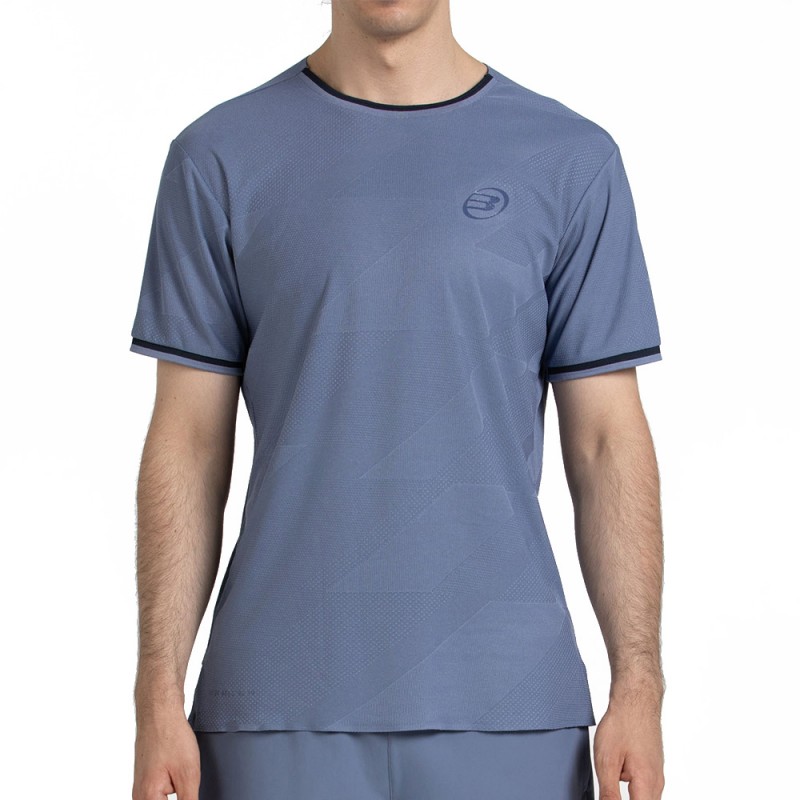 T-shirt Bullpadel Prior bleu atomique chiné