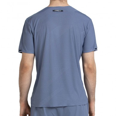 T-shirt Bullpadel Prior bleu atomique chiné