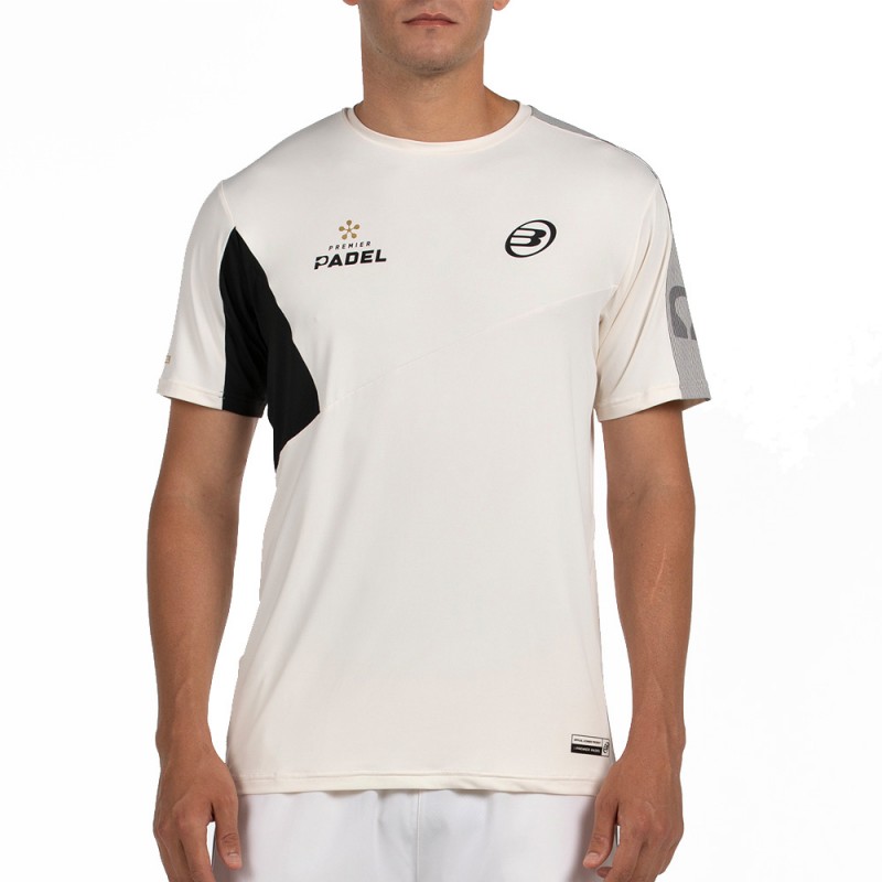 T-shirt Bullpadel Pocate écru