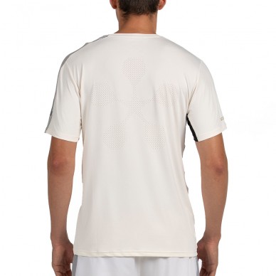 T-shirt Bullpadel Pocate écru