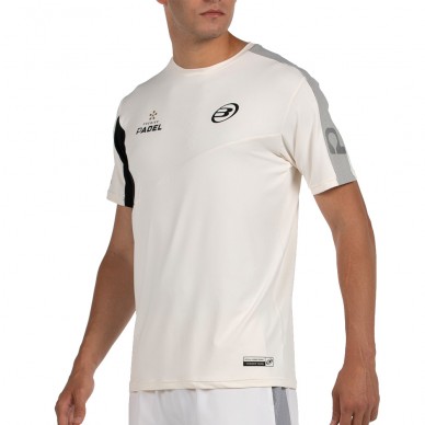 T-shirt Bullpadel Pocate écru
