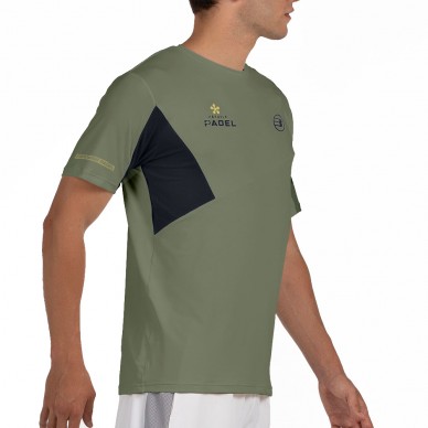 T-shirt Bullpadel Pocate kaki