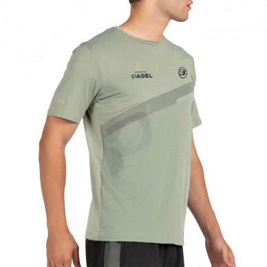 T-shirt Bullpadel Patos eucalyptus