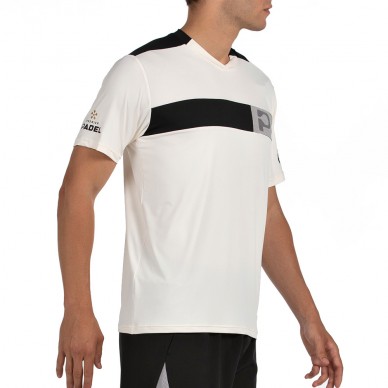 T-shirt Bullpadel Puyo ecru