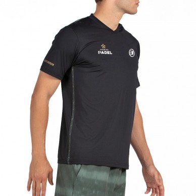 T-shirt Bullpadel Perico noire
