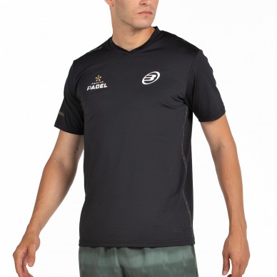 T-shirt Bullpadel Perico noire