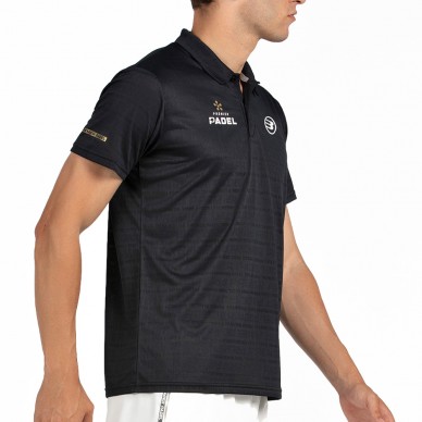 Polo Bullpadel Pompier noir