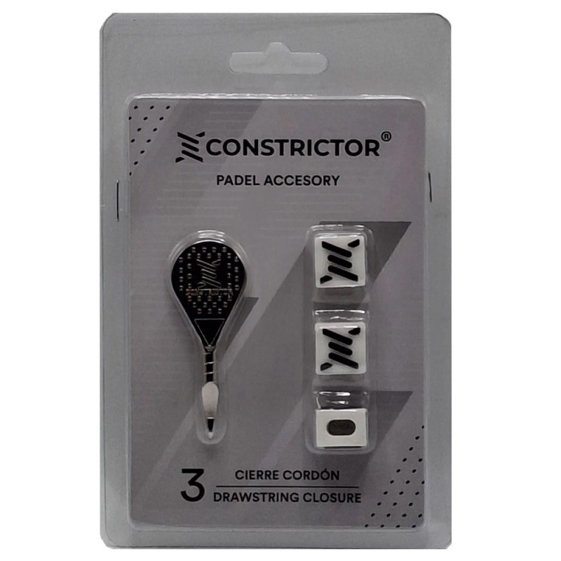 Fermeture Cordon Constrictor blanc x 3