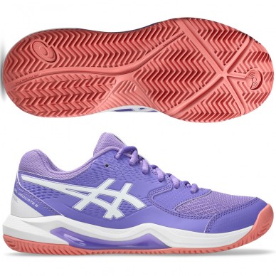 Chaussures Asics Gel Dedicate 8 Padel amethyst white 2026