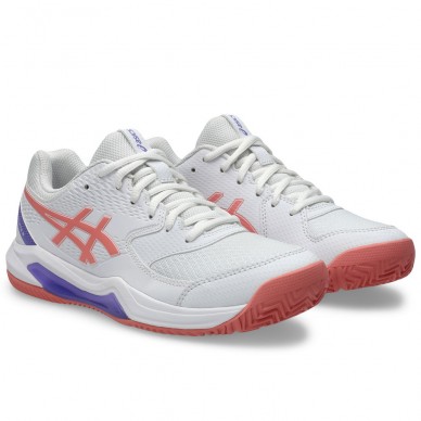 Chaussures Asics Gel Dedicate 8 Padel white guava 2026