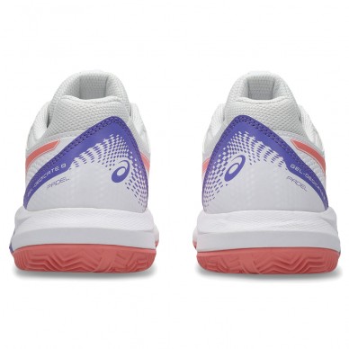 Chaussures Asics Gel Dedicate 8 Padel white guava 2026