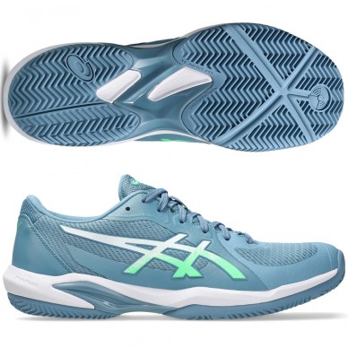 Chaussures Asics Solution Swift FF 2 Padel saba blue vital green 2026