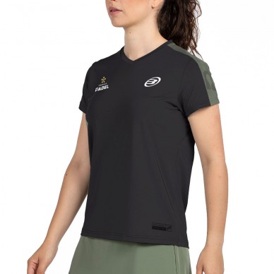T-shirt Bullpadel Pampan noire