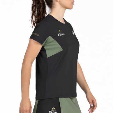 T-shirt Bullpadel Pampan noire