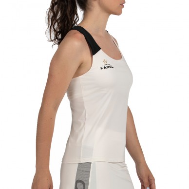 T-shirt Bullpadel Pirac écru