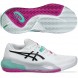 Chaussures Asics Gel Resolution X Clay white aurora green 2026