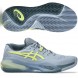 Chaussures Asics Gel Resolution X Clay gris bleu pistache 2026