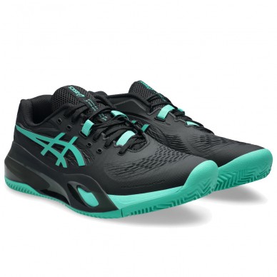 Chaussures Asics Gel Resolution X Clay black aurora green 2026