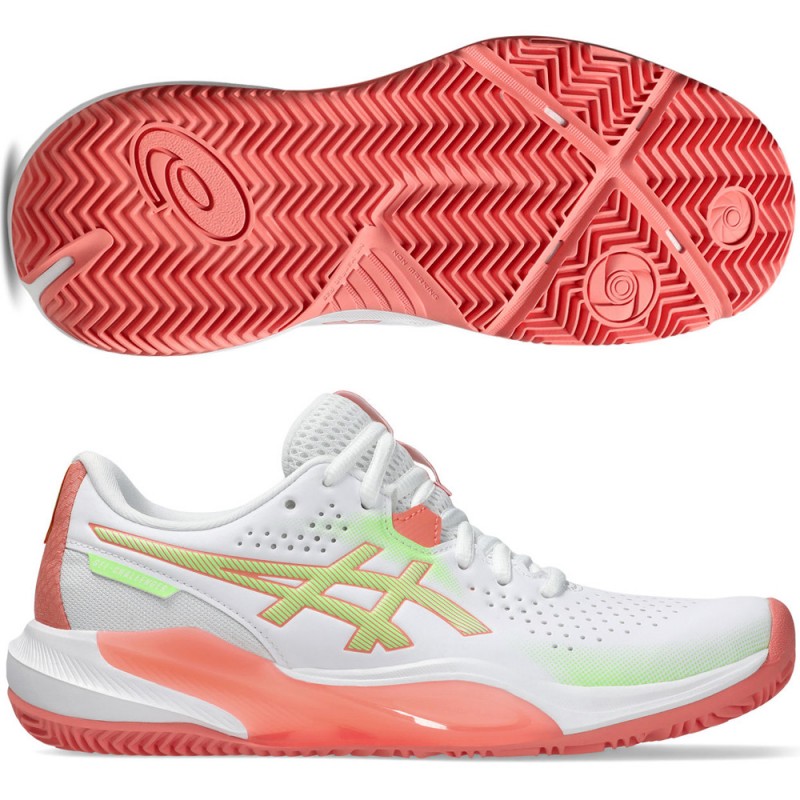 Chaussures Asics Gel Challenger 15 Padel white guava 2026