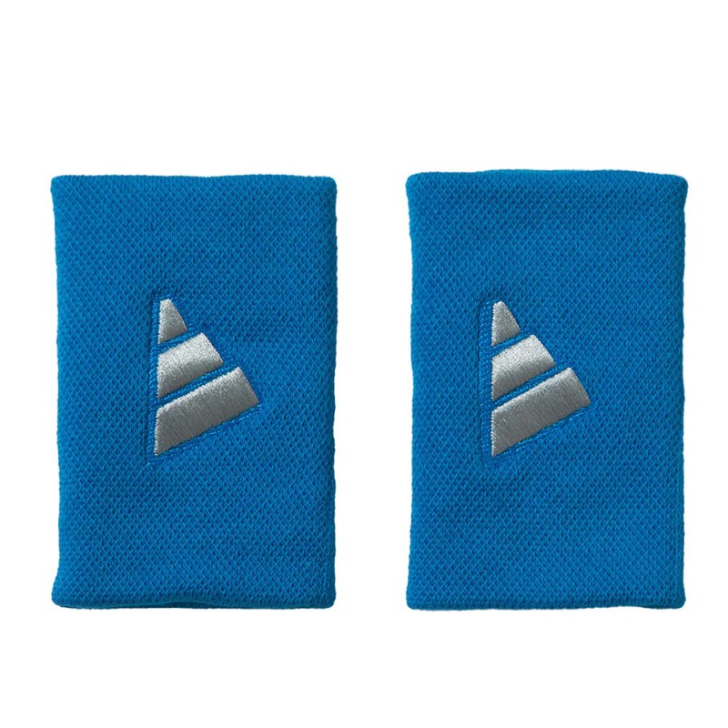 poignets Adidas L bleu gris