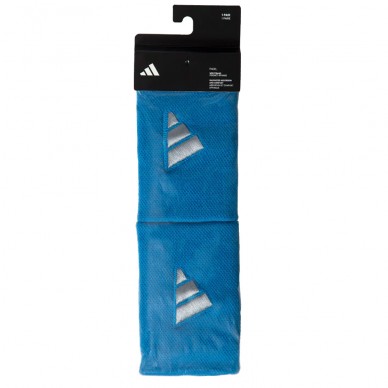 poignets Adidas L bleu gris