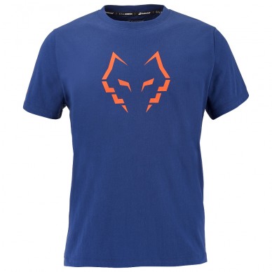 T-shirt Babolat Cotton Tee Lebrón bleu marine