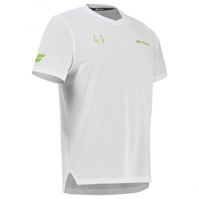 T-shirt Babolat Crew Neck Lebron blanc