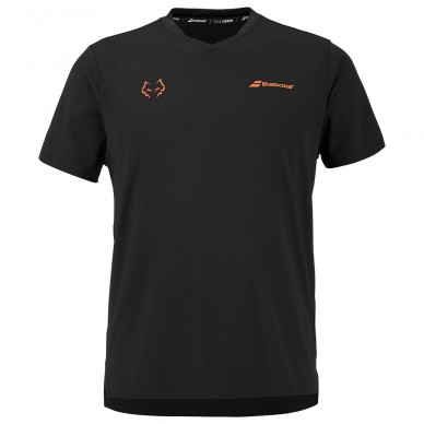 T-shirt Babolat Crew Neck Lebron noire
