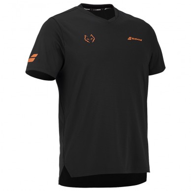 T-shirt Babolat Crew Neck Lebron noire