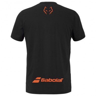 T-shirt Babolat Crew Neck Lebron noire