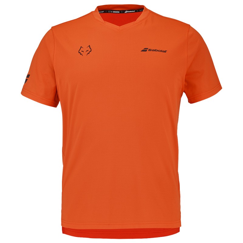 T-shirt Babolat Crew Neck Lebron orange