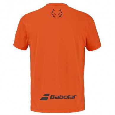 T-shirt Babolat Crew Neck Lebron orange