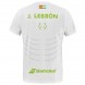 T-shirt Babolat Tee Replica Lebron blanc