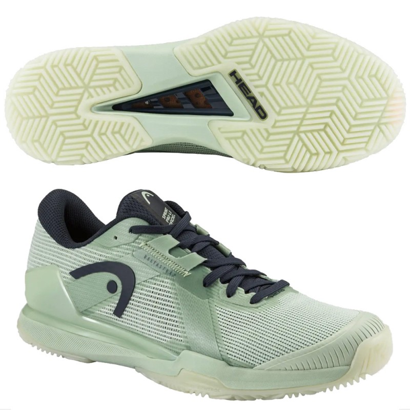 Chaussures Head Sprint Pro 4.0 Padel Men green blueberry 2026