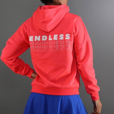 Sweatshirt Endless Hollow rubis