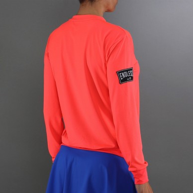 Sweatshirt Endless Inner Tech rubis