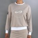 Sweatshirt Endless Inner Tech délavé