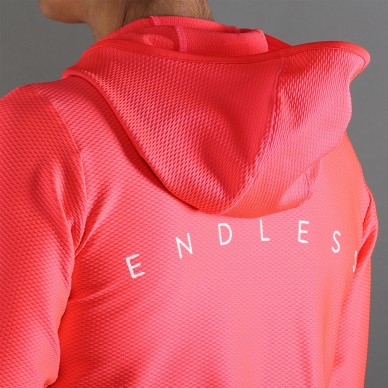 Sweatshirt Endless Breath Line rubis